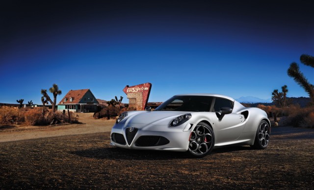 Alfa 4C at Goodwood. Image by Alfa Romeo.