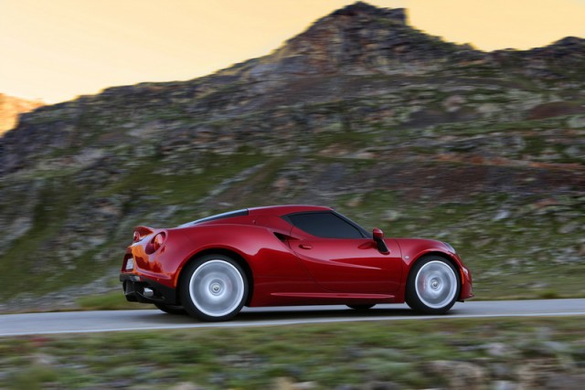 First drive: Alfa Romeo 4C. Image by Alfa Romeo.