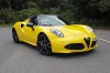 2017 Alfa 4C Spider drive. Image by Matt Robinson.