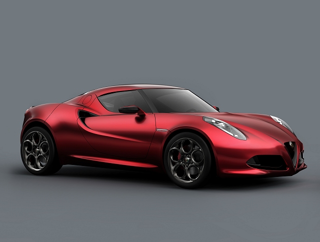 Geneva Motor Show 2011: Alfa Romeo 4C concept. Image by Alfa Romeo.