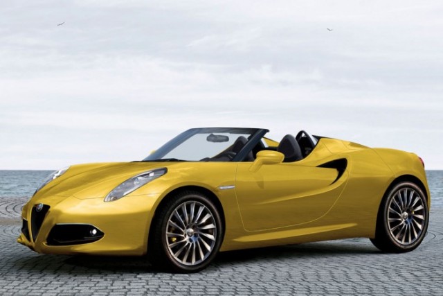 Alfa 4C Spider, is that you? Image by Alfa Romeo.