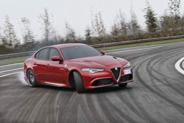 First drive: Alfa Romeo Giulia Quadrifoglio. Image by Alfa Romeo.