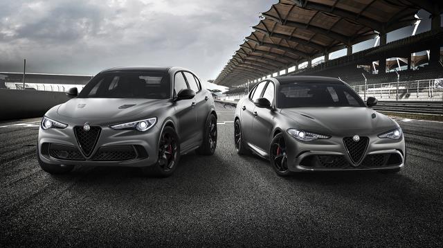 Alfa enhances Giulia and Stelvio Quadrifoglios. Image by Alfa Romeo.