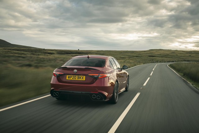 First drive: Alfa Romeo Giulia Quadrifoglio (2020MY). Image by Alfa Romeo UK.