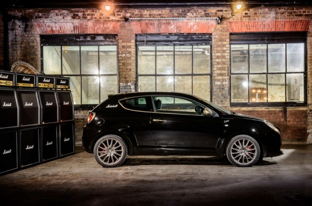 Alfa Romeo presents MiTo by Marshall. Image by Alfa Romeo.