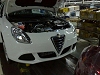 2009 Alfa Romeo Milano - spy shots. Image by Facebook - kind of....