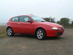 2002 Alfa Romeo 147 2.0TS Lusso. Photograph by Adam Jefferson. Click here for a larger image.