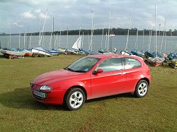 2002 Alfa Romeo 147 2.0TS Lusso. Photograph by Adam Jefferson. Click here for a larger image.