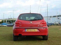 2002 Alfa Romeo 147 2.0TS Lusso. Photograph by Adam Jefferson. Click here for a larger image.