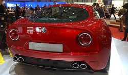 2003 Alfa Romeo 8C Competizione concept car. Image by www.salon-auto.ch. Click here for a larger image. 2003 Alfa Romeo 8C Competizione concept car. Image by www.salon-auto.ch.