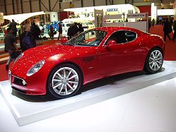 2003 Alfa Romeo 8C Competizione concept car. Image by ItaliaSpeed.