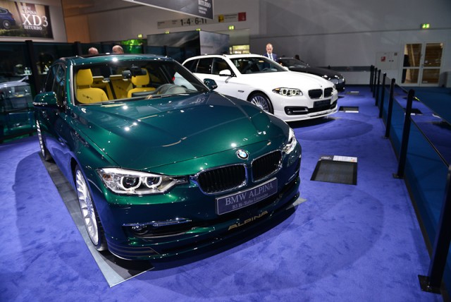 Frankfurt Motor Show: Alpina's diesel 'M3'. Image by Khalid Bari.