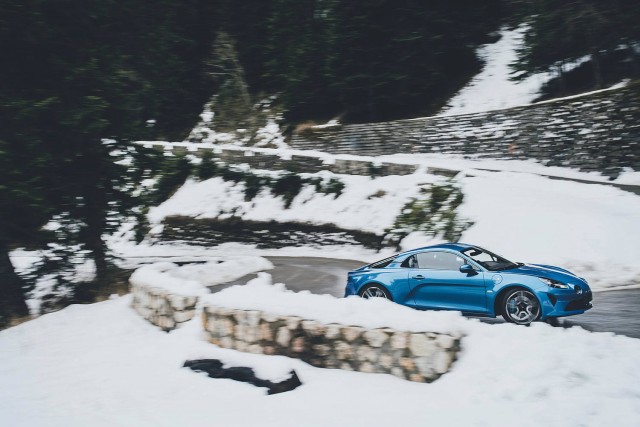 Alpine reveals A110 sports car in full. Image by Alpine.