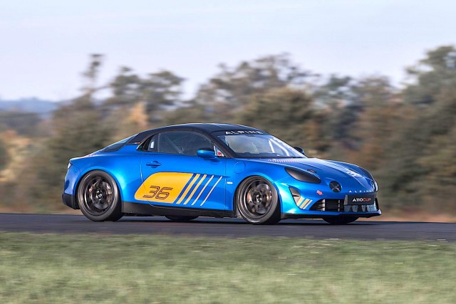 Alpine A110 Cup to celebrate revival of French sports car firm. Image by Alpine.