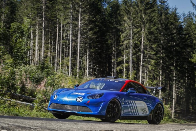 Alpine reveals the latest A110 Rally. Image by Alpine.