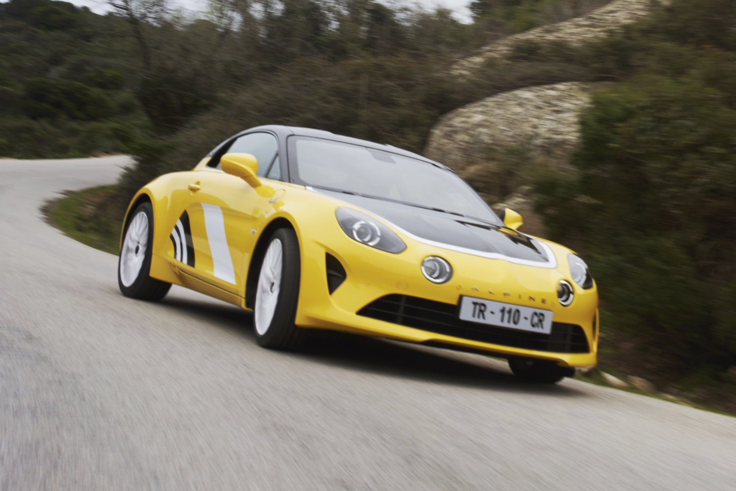 Alpine reveals rally-inspired A110 Tour de Corse 75. Image by Alpine.