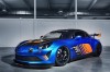 Alpine goes racing again with A110 GT4. Image by Alpine.