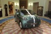 Sir Stirling Moss buys his wife the first customer Aston Martin Cygnet. Image by Aston Martin.