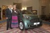 Sir Stirling Moss buys his wife the first customer Aston Martin Cygnet. Image by Aston Martin.