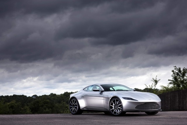 Bond's Aston up for auction. Image by Aston Martin.