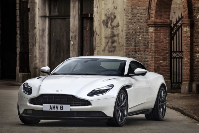 Aston DB11 gets Mercedes V8. Image by Aston Martin.