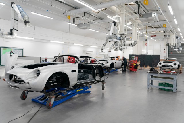 Aston Works begins building DB4 Zagatos in earnest. Image by Aston Martin UK.