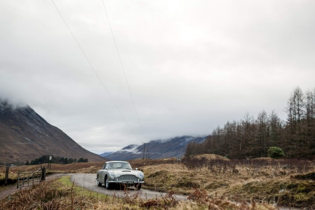 James Bond's Aston Martin DB5 lives! Image by Aston Martin.