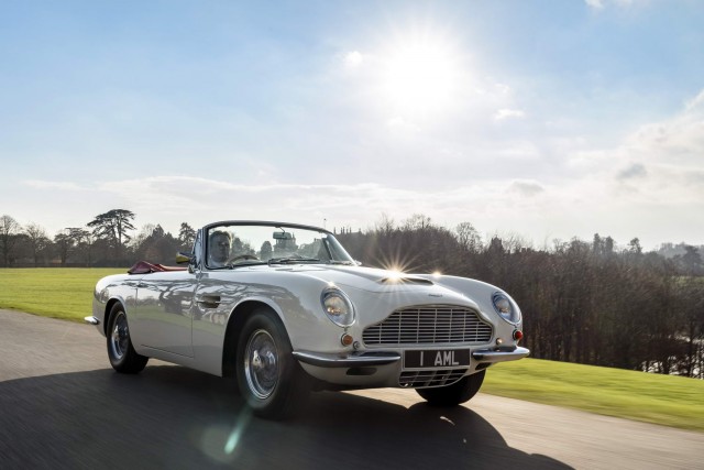 Aston future-proofs its heritage. Image by Aston Martin.
