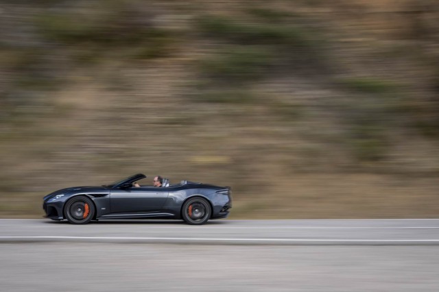 First drive: Aston Martin DBS Superleggera Volante. Image by Aston Martin.