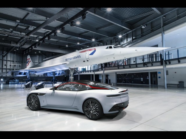 Aston DBS goes supersonic. Image by Aston Martin.