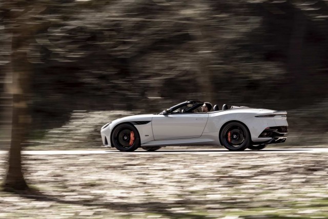 Aston's fastest-ever: the DBS Superleggera Volante. Image by Aston Martin.