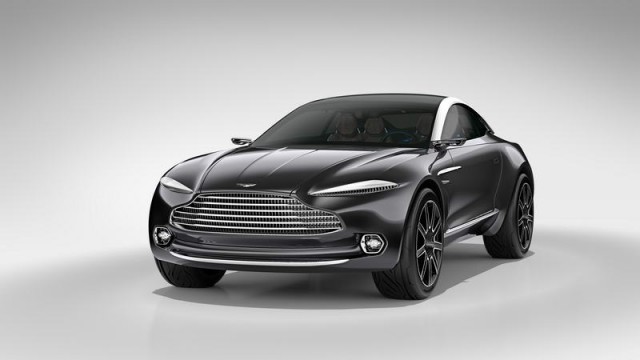 Aston confirms production DBX. Image by Aston Martin.