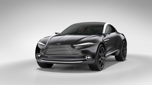 Aston stuns with DBX SUV concept. Image by Aston Martin.