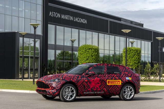 Aston's St Athan site up and running. Image by Aston Martin.