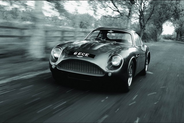 Aston DBZ: two cars for 6 million. Image by Aston Martin.