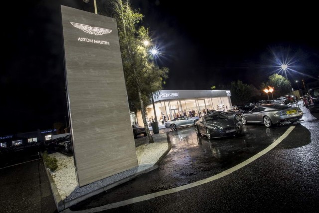 New Aston Martin showroom for Ireland. Image by Charles Hurst.