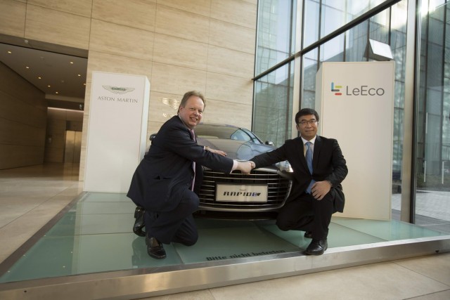 Aston Martin to build electric cars with LeEco. Image by Aston Martin.