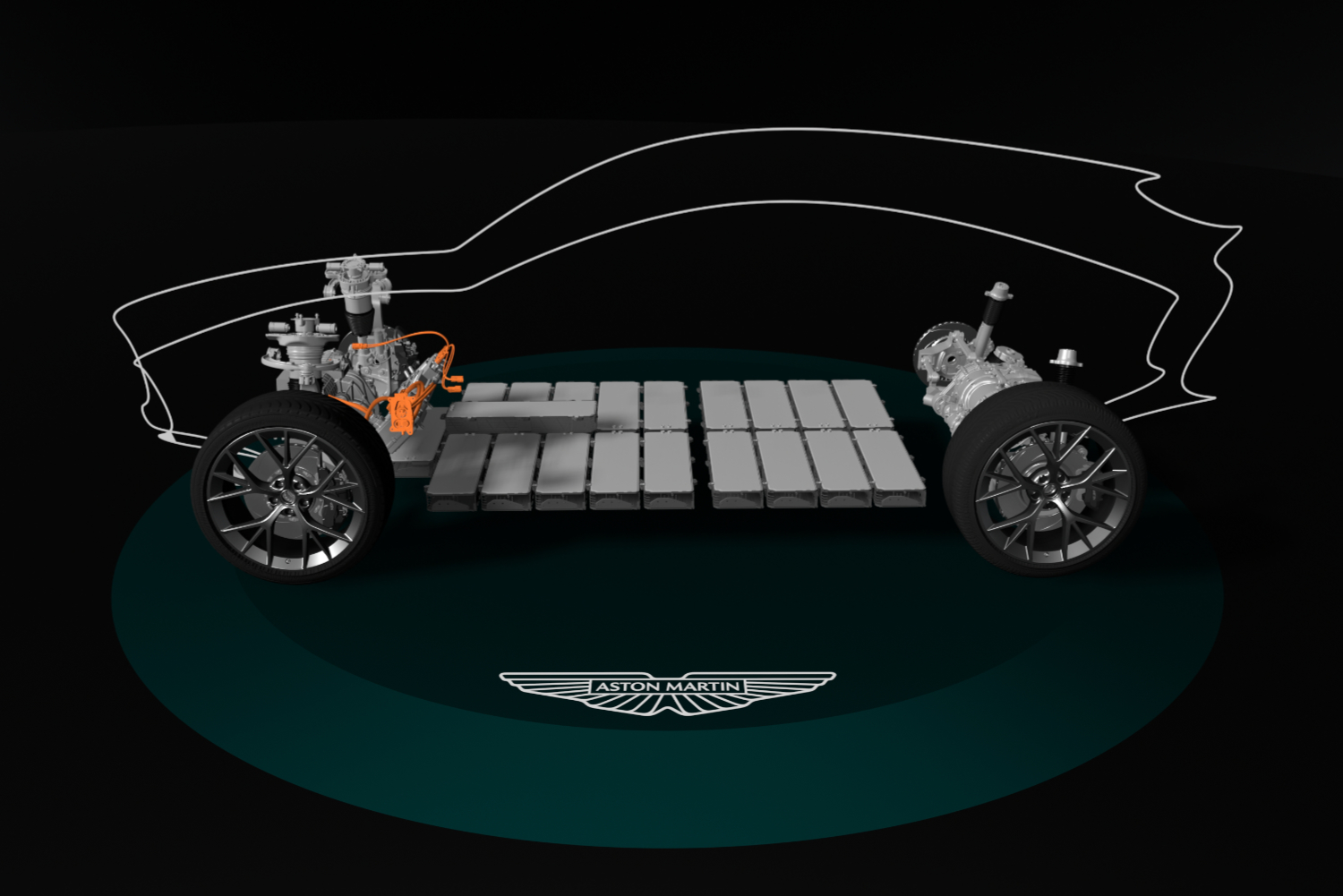 Aston Martin awarded 9m in funding for electric car platform. Image by Aston Martin.