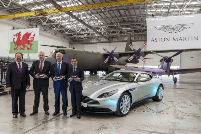 Aston Martin starts work on Welsh factory. Image by Aston Martin.