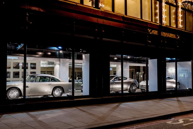 Harrods opens up to Aston Martin. Image by Max Earey.