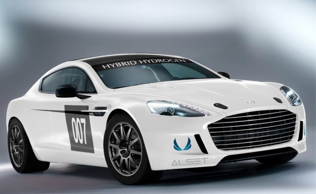 Aston to race hydrogen powered Rapide S. Image by Aston Martin.