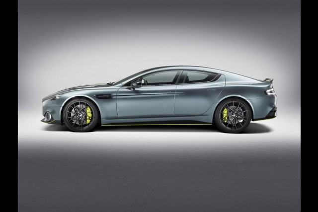 Le Mans launch for Aston Rapide AMR. Image by Aston Martin.