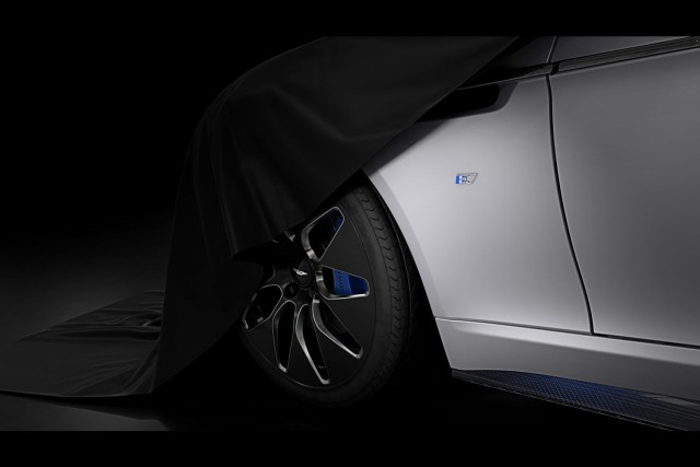 Aston teases details of Rapide E BEV. Image by Aston Martin.