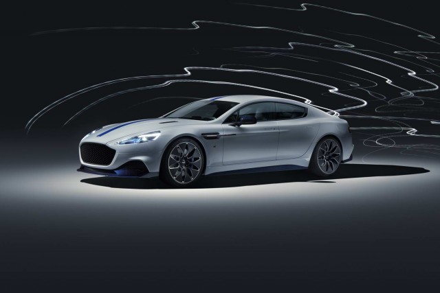 Aston confirms 610hp Rapide E. Image by Aston Martin.