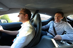 2009 Aston Martin Rapide factory visit. Image by Nick Dimbleby.