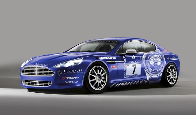 Aston Martin reveals Rapide racer. Image by Aston Martin.