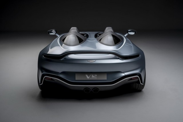 Astons astonishing V12 Speedster breaks cover. Image by Aston Martin.