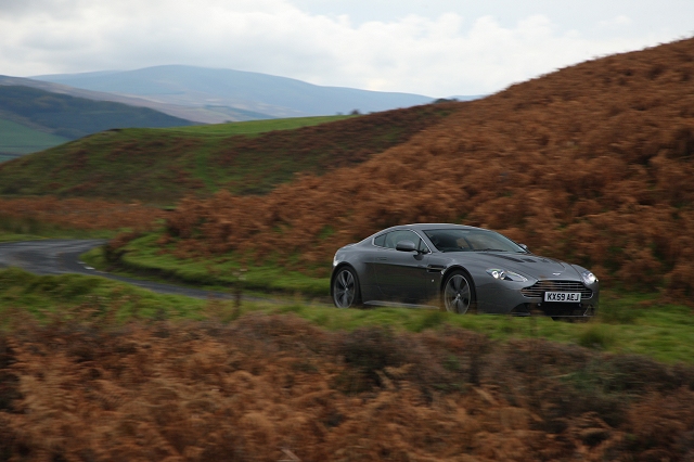 First drive: Aston Martin V12 Vantage. Image by Nick Dimbleby.