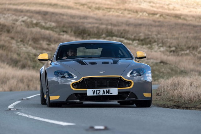 Incoming: manual Aston V12 Vantage S. Image by Max Earey.