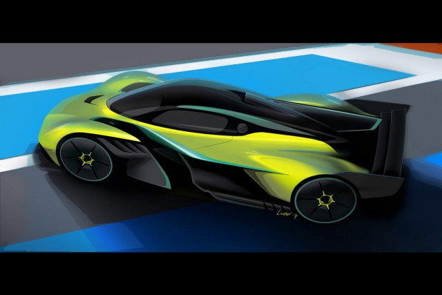 Extreme new Aston Valkyrie AMR Pro coming. Image by Aston Martin.